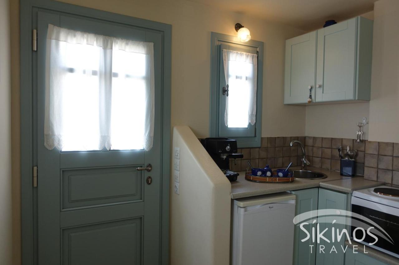 Traditional Apartment In Kastro Đảo Síkinos Ngoại thất bức ảnh